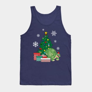 Spike Around The Christmas Tree Land Before Time Tank Top